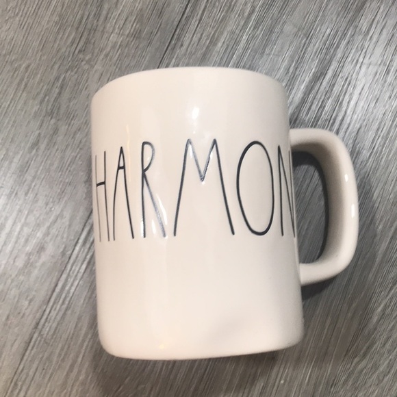 Rae Dunn “Harmony” classic Script Coffee Mug - Picture 3 of 4